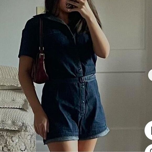 POLO Ralph Lauren denim romper - Picture 4 of 5